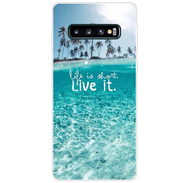 Funda de silicona suave para Samsung Galaxy S10 Plus, carcasa trasera para Samsung S10 S10e S 10 Plus, S10Plus S10 10e QYM unisex