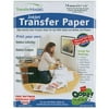 Transfer Magic Ink Jet Transfer Paper for Light Fabric, 8-1/2" x 11"