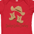 thumbnail image 4 of Inktastic Daddy's Little Cowboy Boys Baby Bodysuit, 4 of 5