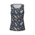 thumbnail image 4 of Lsque Space Cars Printed Workout Tank Tops for Women, Athletic Sports Tank Tops, Compression Sleeveless Dry Fit Shirts,Sleeveless Yoga Shirt-Medium, 4 of 9
