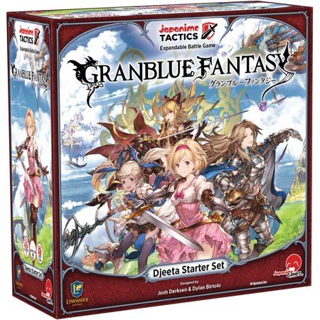 Japanime Tactics: Granblue Fantasy Djeeta Starter Set | from The Creator of Dragon Fire | Strategize and Battle | 2-4 Players Ages 14+