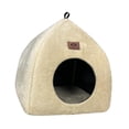 thumbnail image 3 of Cama cueva para gatos, cálida, suave y acogedora, ideal para que tu gato duerma cómodamente. También disponible como tienda de campaña o casita para p M, 3 of 8