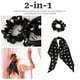 thumbnail image 3 of Coleteros de seda satinada, bufanda para el pelo para mujer, coleteros, coleteros, lazos elásticos para el pelo para niñas, lazo, coletero con cinta, accesorios para peinar el cabello,, 3 of 5