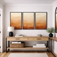 thumbnail image 2 of Framed Canvas Print Earth Tone Abstract Wall Art Set of 3 Modern Neutral Decorative for Living Room Bedroom - 24"x36"x3 BLACK, 2 of 8