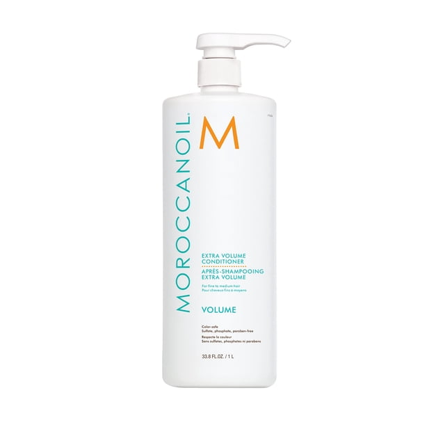 Acondicionador Moroccanoil Extra Volume 1L para cabello fino o plano