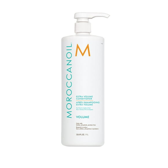 Acondicionador Moroccanoil Extra Volume 1L para cabello fino o plano