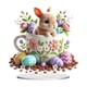 thumbnail image 1 of Adorno de Pascua para el árbol Huevo de Pascua de dibujos animados Decoración Adornos decorativos para el árbol de Pascua Adornos para el hogar Adornos para fiestas Adorno de Pascua para el escritorio, 1 of 4