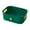 Green, variant on New Semester Fall Season September Ready Stackable 3-Color Storage Bins With Handles, Multi-Purpose Home Office Art Desktop Organizer Baskets For Academic Year Supply Organization-(Green)