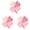 C 3PCS, variant on Strong Chip Clips 3 Pack Plastic Seal Clip for Chips Snacks Cute Flower Fridge Clip Food Organizer