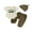 Army Green, variant on BemeyourBBs Newborn Coming Home Outfit Baby Boy Summer Clothes New to the Farm Outfit Letter Tractor Cow Embroidered Crew Neck Short Sleeve Romper Pants Cap 3 Pcs Set