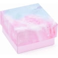 thumbnail image 2 of 2Pcs Cardboard Ring Boxes with Sponge Inside Square Sky Blue 5.2x5.2x3.2cm Jewelry Packaging for Rings Gift Box for Women 2pcs, 2 of 4