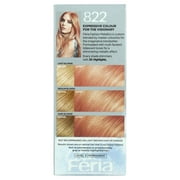 LOreal Paris Feria Permanent Hair Color, 822 Rose Gold Medium Iridescent Blonde
