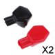 thumbnail image 1 of 2 Fundas Protectoras de Aislamiento para Terminales de Batería de Coche, Color Negro, Rojo, 80x55mm 2 piezas, 1 of 8