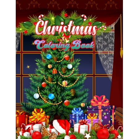 Easy Christmas Handicrafts Christmas coloring book: An Adult Coloring Book with Fun, Easy, and Relaxing Designs Paperback (Paperback) ()