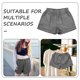 thumbnail image 3 of unbranded Shorts Deportivos De Para Mujer En Oscuro Cómodos Para Yoga Y Running, 3 of 6
