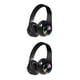 thumbnail image 4 of Auriculares inalámbricos Cateissary B39 Bluetooth V5.0 Soporte plegable portátil Tarjeta TF Reproductor de MP3 FM incorporado Con Luces LED, 4 of 6