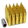 thumbnail image 1 of DNA Motoring LN-ZTL-9030-15-GD 20-Piece M12 x 1.5 Aluminum Alloy Wheel Lug Nuts + Deep Drive Extension (Gold), 1 of 4
