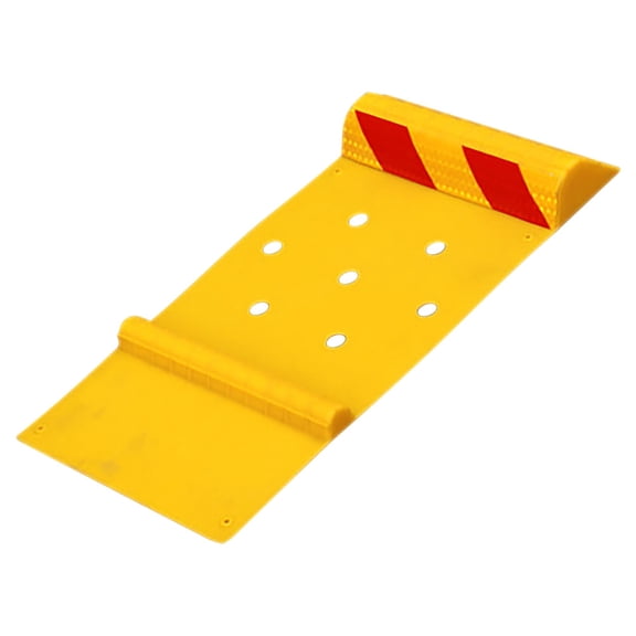 ROSENICE 1Set Truck Wheel Chocks Heavy Duty Wheel Brace for Driveway Parking 21.61X11X1.97in