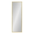 thumbnail image 2 of Kate and Laurel Travis Modern Wall Mirror, 16 x 48, Gold, Transitional Rectangle Mirror for Wall, 2 of 8