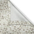 thumbnail image 5 of Ambesonne Summer Grommet Curtain, Flowers Bouquet Blooms, 50" x 108", Beige Umber Cream, 5 of 6