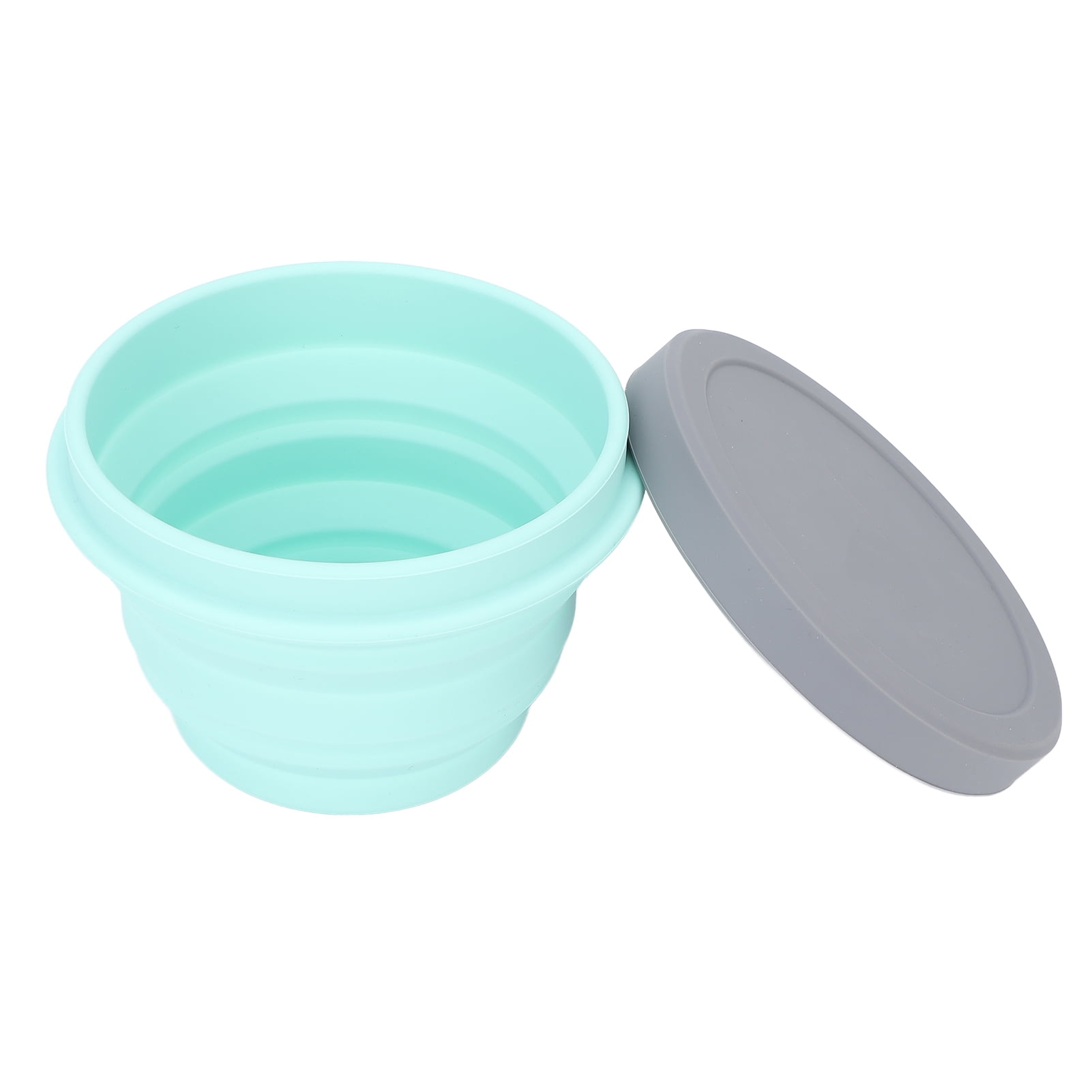 Folding Bowl, Eco Friendly Heat Resistant Simple Elegant Silicone