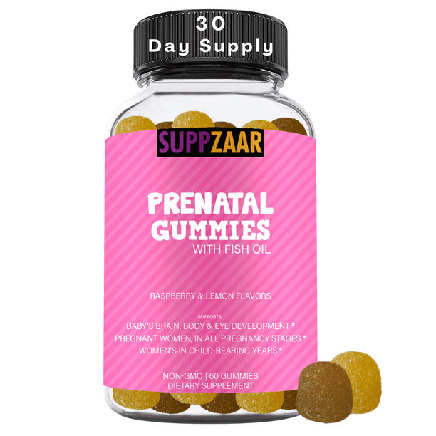 Prenatal Vitamin Gummies With DHA, Iron & Folic Acid Brain & Eye