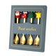 thumbnail image 4 of Juego de 4 cucharas navideñas de acero inoxidable perfecl para postre regalo de fiesta Navidad caja verde, 4 of 8