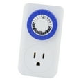 24 Hour Mechanical Outlet Timer Programmable Indoor Plug In Mechanical