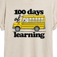 thumbnail image 3 of Peanuts - 100 Days Of Learning - Juniors Ideal Flowy Muscle T-Shirt, 3 of 6