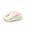 Gradient Khaki to Pink, variant on Purple and Green Dual Mode Wireless Rechargeable Quiet Click Computer Mouse