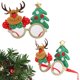 thumbnail image 5 of Marco de gafas decorativas de estilo navideño, decoración para fiesta de Navidad, accesorios de fotografía para niños, 5 of 8