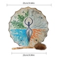 thumbnail image 5 of Shaman Drum with Drum Stick Spiritual Healing Sound Healing Tool, 5 of 5