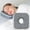 Dark Gray, variant on CHARRYARN by TexStead Ear Protection Pillow with Center Hole, Side-Sleeping Pillow, Soft Memory Foam Cushion, Prevents Ear Pressure & Relieves Ear Pain – Breathable & Washable Cover-9*9*2inch-gray