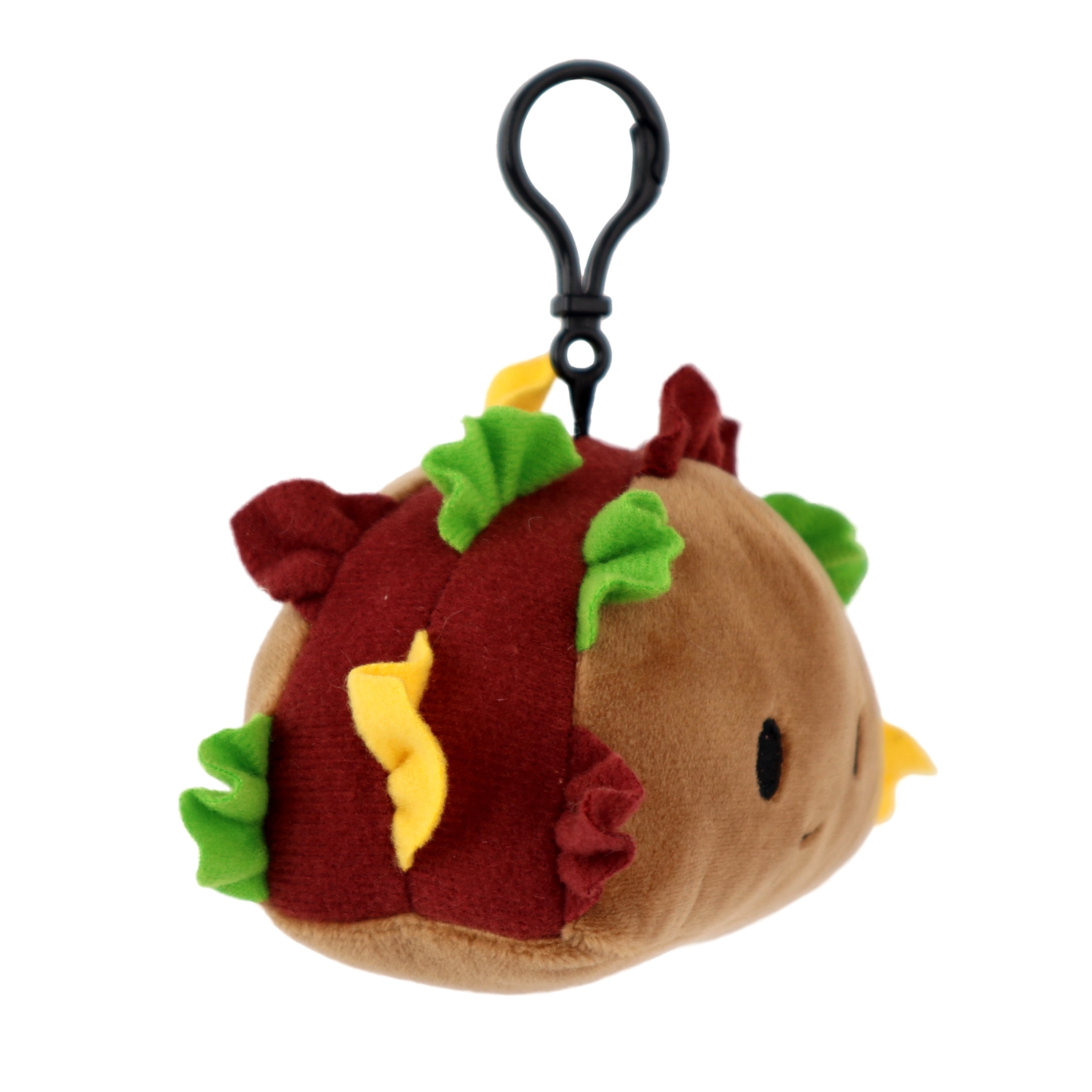 Pen+Gear Plush Backpack Clip, Plush 5in x 3in Taco