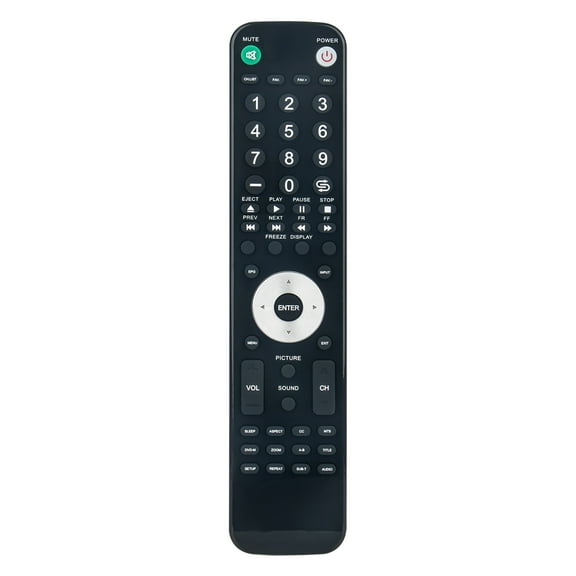 New RE20QP80 Replacement Remote fit for RCA LCD TV/DVD LED52B55R120Q LED55C55R120Q LED60B55R120Q 26LA30RQD 39LB45RQ 42LA45RQ 42LB45RQ 42PA30RQ 46LA55R120Q 46LB45RQ