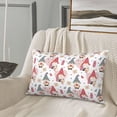 thumbnail image 5 of Rateoe Gnome With Love Letter Pattern Pillow Covers with Invisible Zipper(Pillows are not Included) Standard Pillowcases-16"x24", 5 of 6