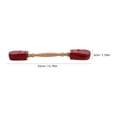 thumbnail image 4 of Shisuyan Double-Headed Castanets Percussion Instrument Hand Clapper Kids Musical Toy Wooden Castanets for Practice Music Instrument, 4 of 8