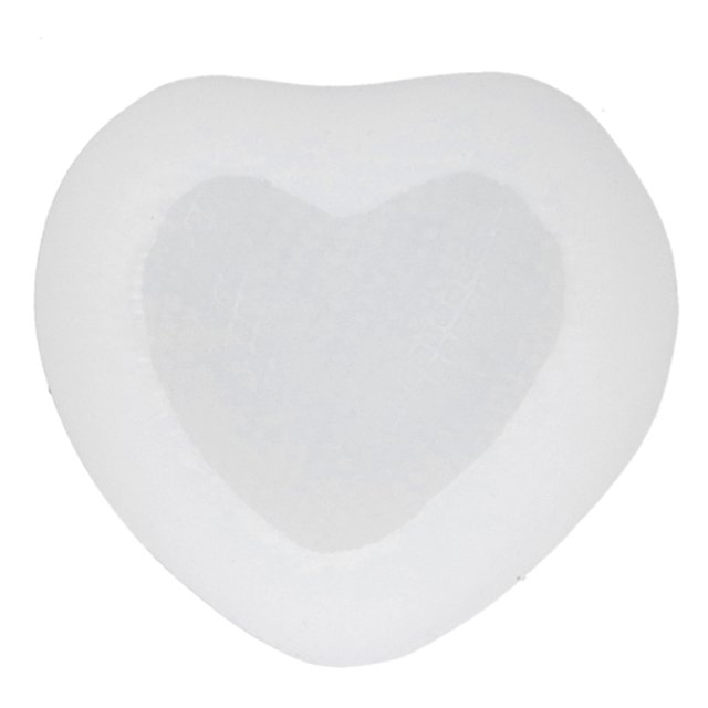 Molde de silicona para manualidades, tejido en forma de corazón, jabón de amor, regalos, manualidades, suministros de herramientas hechas a mano (2 pulgadas XX27)
