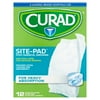 Curad Site-Pad Post-Surgical Dressings, 5"x 9", 12 count