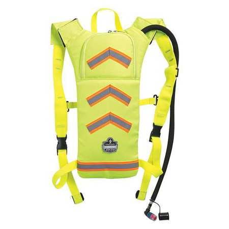 ERGODYNE 5155HV Hydration Pack, 70 oz. 2L, Hi-Vis Orange by Ergodyne
