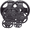 Black, variant on Body Solid ORST175 Olympic Rubber Grip 175 lb Set