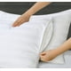 thumbnail image 4 of Protector De Almohada, Tamaño Estándar, 100% Algodón Egipcio, Fundas De Almohada De 400 Hilos, Tejido De Satén, Fundas De Almohada Con Cremallera Oculta, Transpirable, Fácil Cuidado, Juego De 2 (Blanc, 4 of 5