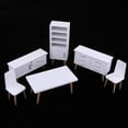 thumbnail image 1 of 1/12 De Silla De Armario Bajo Muebles Estantería Salón Dormitorio Decoración Accesorios Hugo Kit de salón de casa de muñecas, 1 of 10