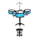 thumbnail image 5 of Baterías de simulación que tocan kits de batería rítmica con baquetas Jazz Drum Musical Azul Con Silla, 5 of 9