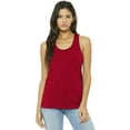 thumbnail image 3 of Bella Canvas 6008 Women`s Jersey Racerback Tank, XL, White, 3 of 6