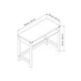thumbnail image 4 of DESK-RUSTIC OAK, 4 of 6