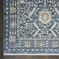 thumbnail image 4 of Nourison Silken Weave Floral Blue 8'10" x 11'10" Area Rug, (9x12), 4 of 8