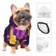 thumbnail image 3 of Balery Purple Flower Sudadera con Capucha para Perros Pequeños – Ropa para Mascotas, Disfraz para Perros y Gatos, Ideal para Fiestas y Cosplay-Large, 3 of 7