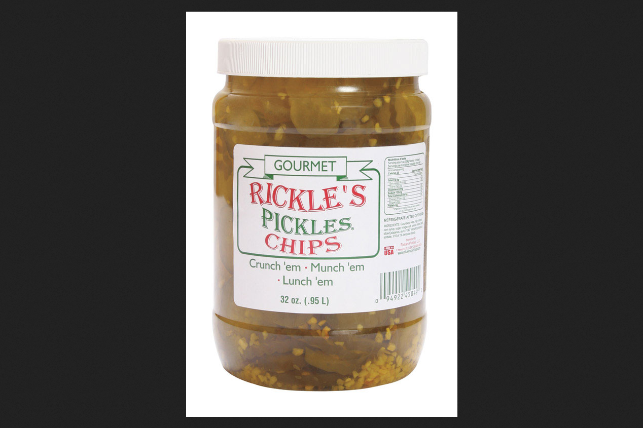 Rickle's Pickles Gourmet Sweet Dill and Garlic Pickles 32 oz. Jar