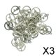 thumbnail image 1 of Dijes colgantes huecos redondos tibetanos Soledad 50 piezas para hacer manualidades DIY, 1 of 9